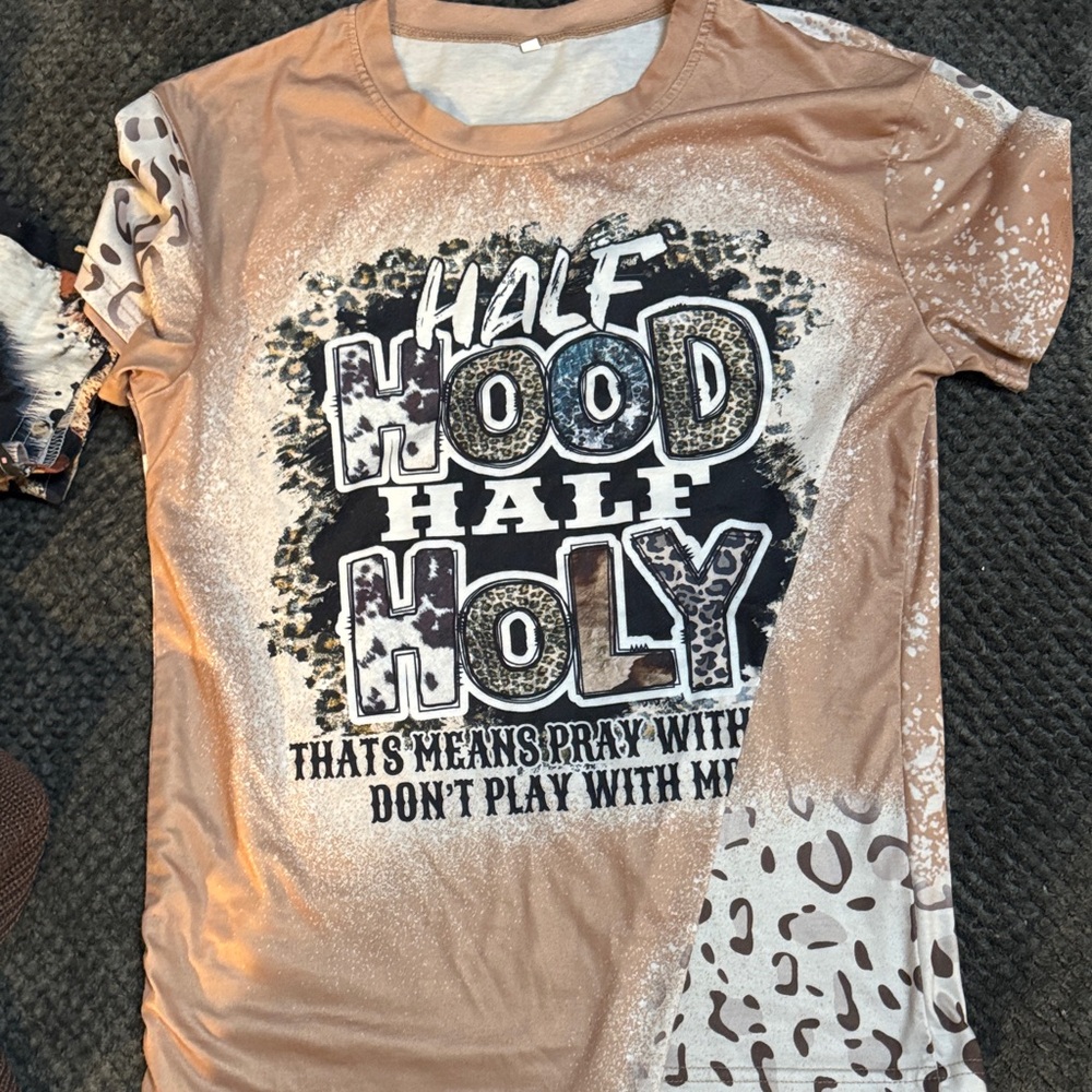 Graphic T-Shirt with Bold Text